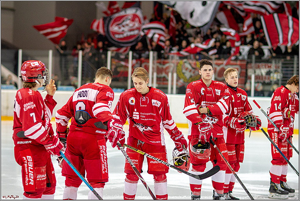 DNL-Playofffinale; Junghaie Koeln - Jungadler Mannheim, 20.03.2019